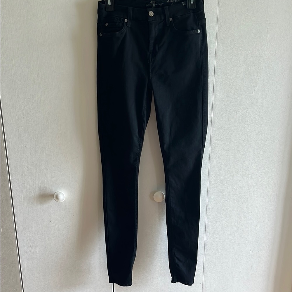 7 for all mankind HIGH WAISTED Skinny Jeans
